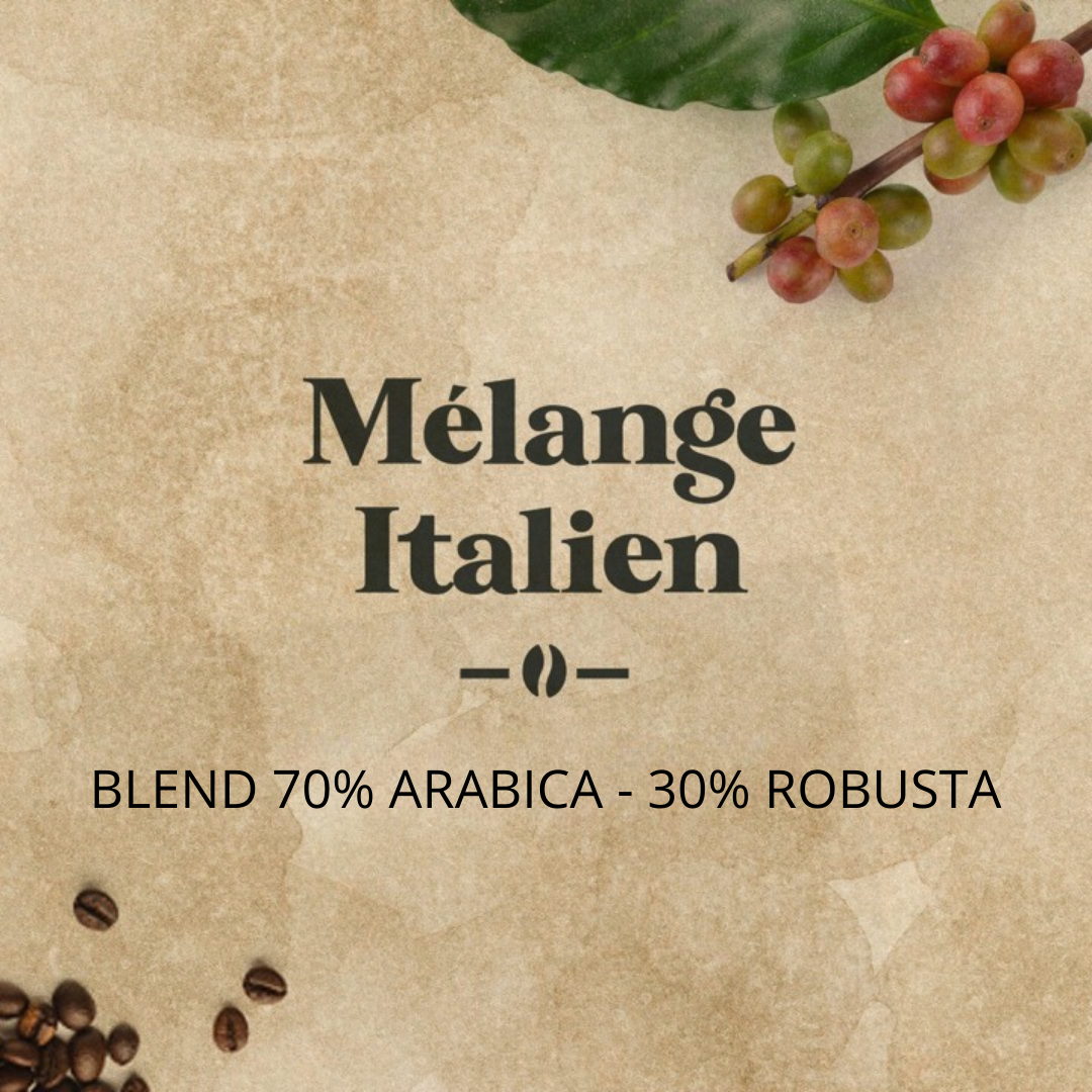 Café grains Mélange Italien